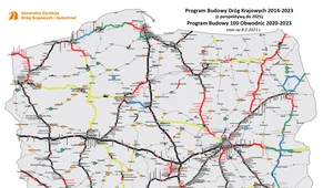 Mapa budowy dróg 2022