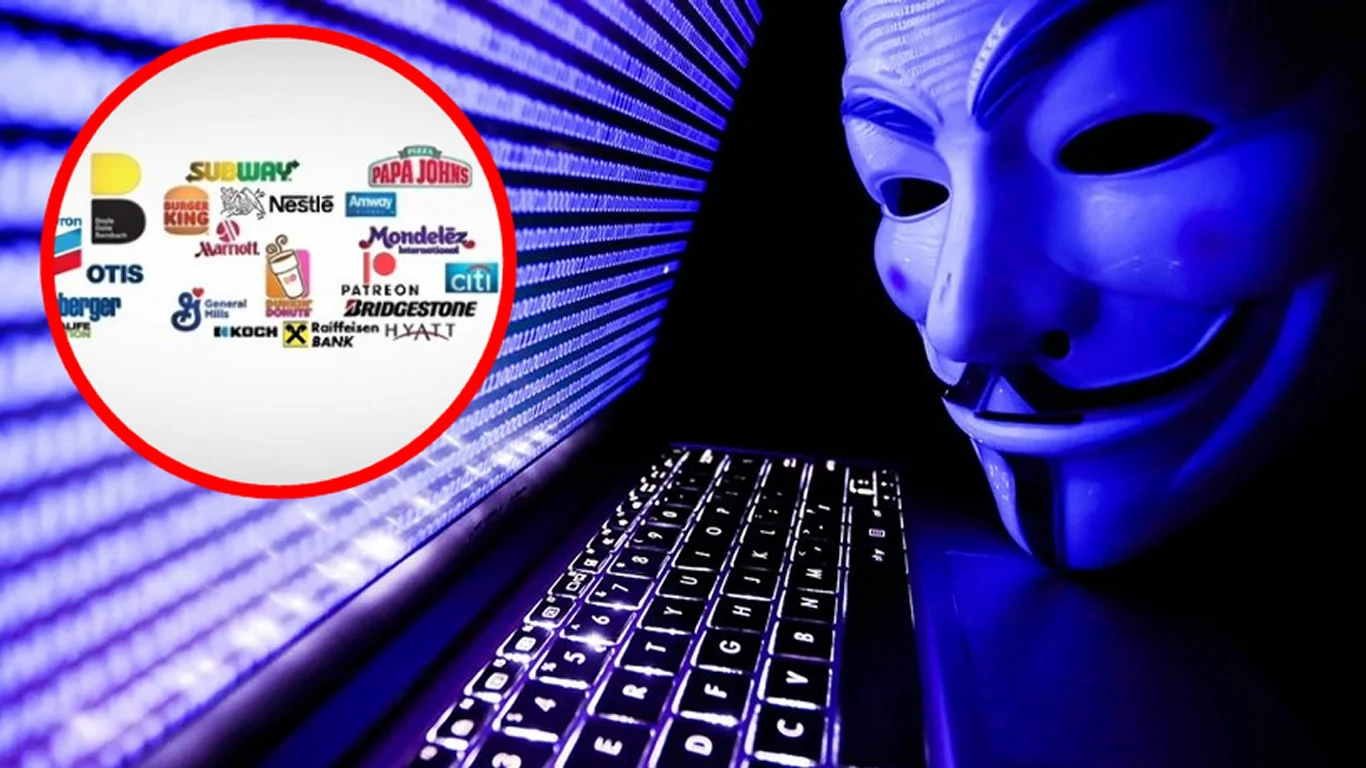 Anonymous grożą firmom, które nie wycofały się z Rosji Anonymous grożą firmom, które nie wycofały się z Rosji