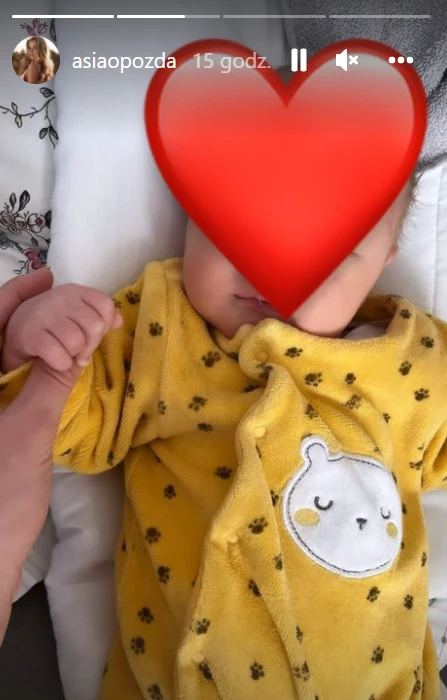 Joanna Opozda pochwaliła się najnowszym zdjęciem małego Vincenta Joanna Opozda pochwaliła się najnowszym zdjęciem małego Vincenta