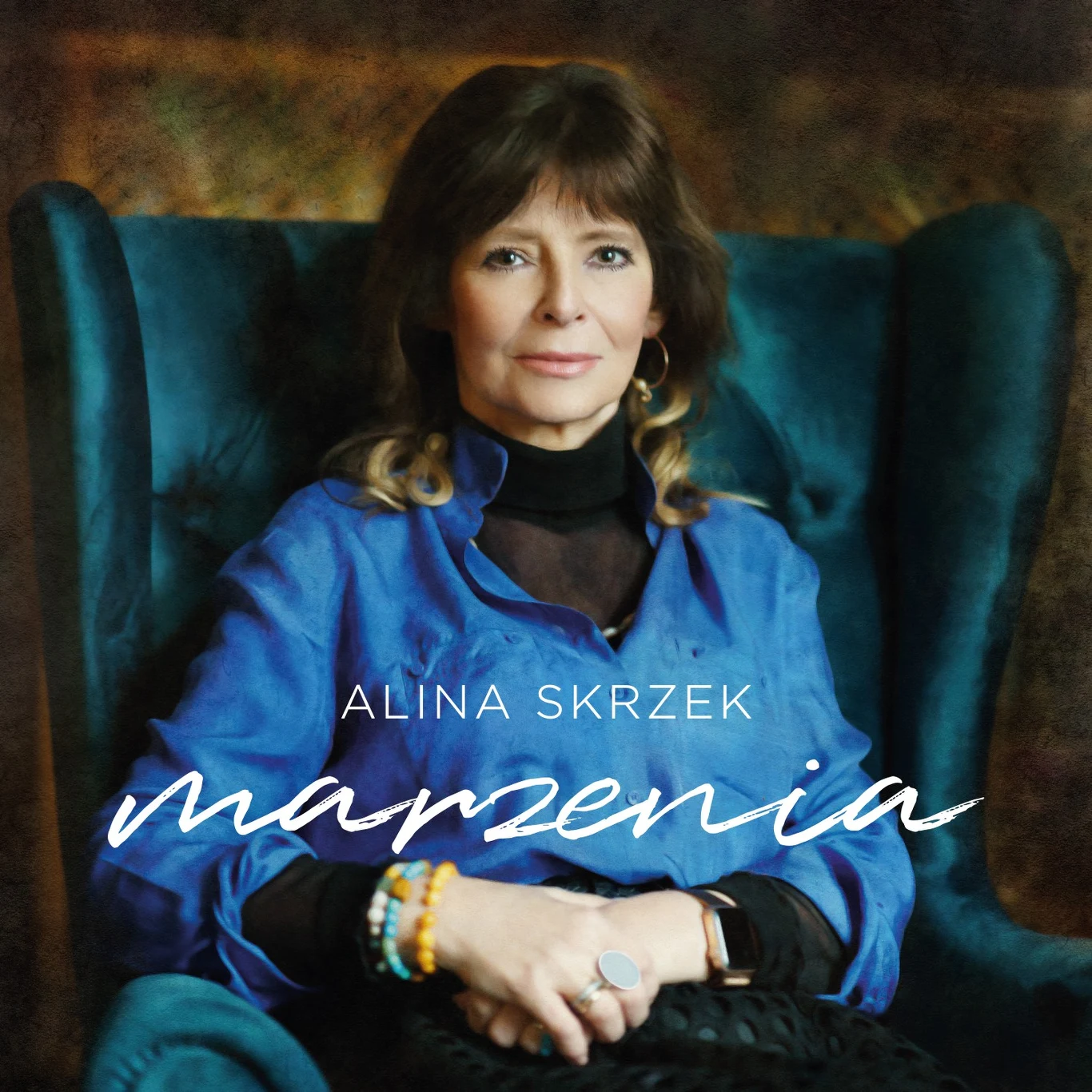 Alina Skrzek na okładce płyty "Marzenia" Alina Skrzek na okładce płyty "Marzenia"