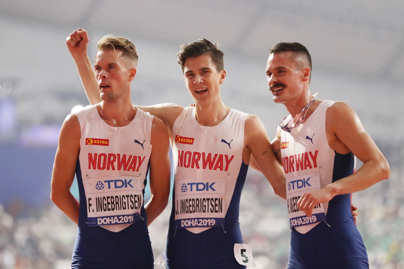 Filip, Jakob i Henrik Ingebrigtsen