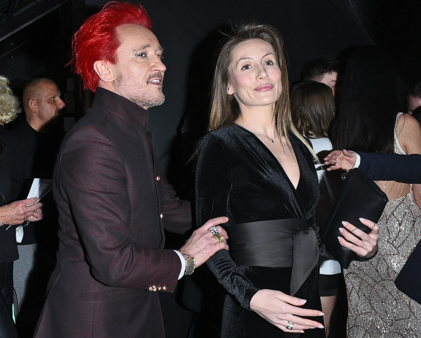 Michał Wiśniewski. Na zdjęciu z żoną Polą Michał Wiśniewski. Na zdjęciu z żoną Polą