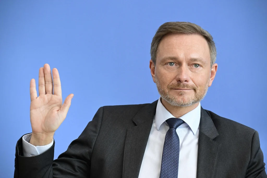 Christian Lindner, minister finansów Niemiec AFP.jpg