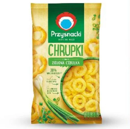 Przysnacki Chrupki o smaku zielona cebulka 150 g
