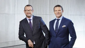 Michał Kozłowski, dyrektor finansowy (L) i Zbigniew Prokopowicz, prezes Luneos (P)