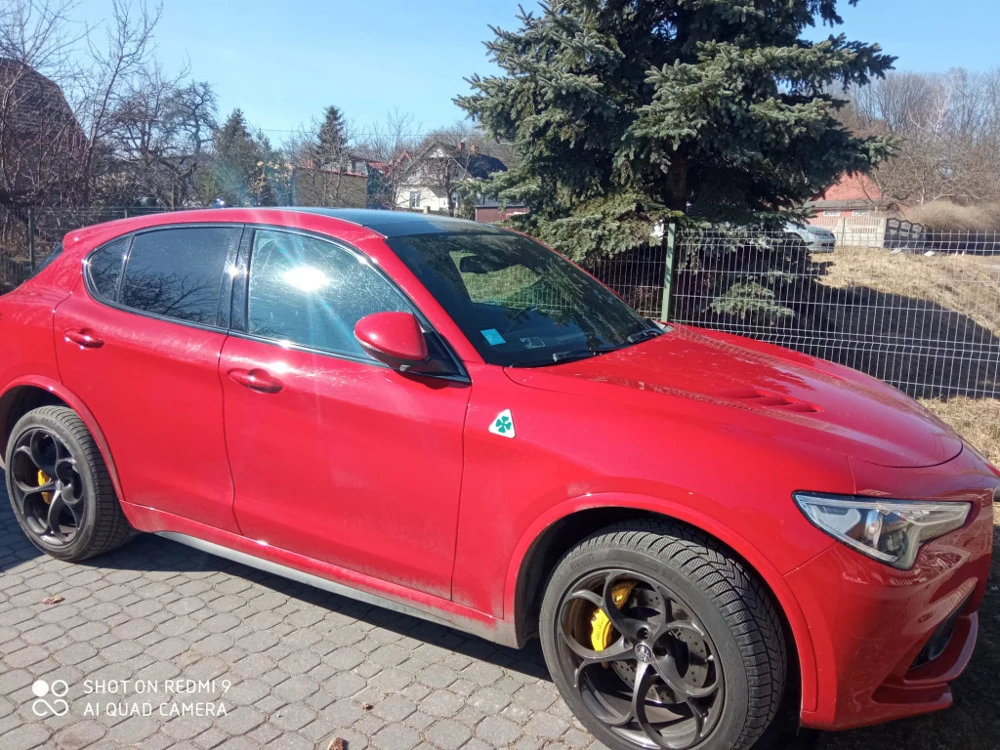 Odzyskana skradziona Alfa Romeo QV