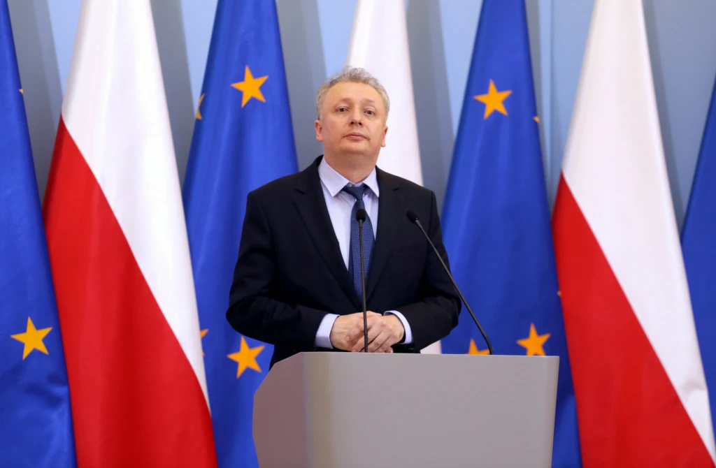 Wiceminister finansów Sebastian Skuza