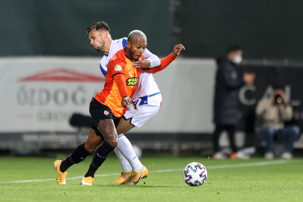 Fernando podczas sparingu Szachtara Donieck z Lechem Poznań Fernando podczas sparingu Szachtara Donieck z Lechem Poznań
