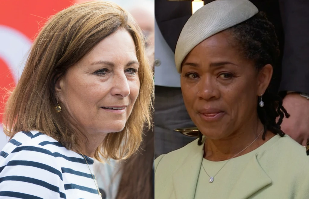 Doria Ragland i Carole Middleton