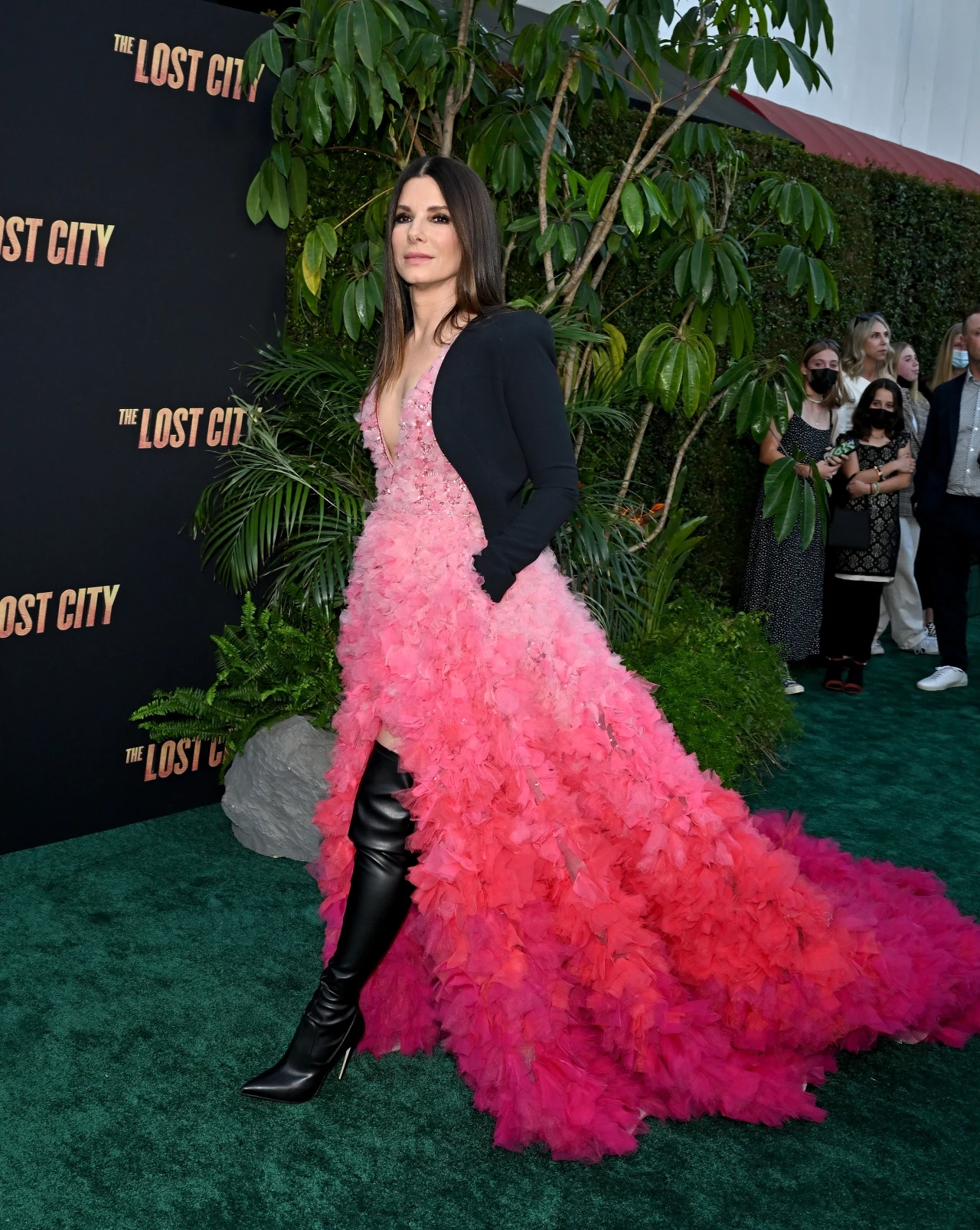 Sandra Bullock na premierze filmu "Zaginione miasto" Sandra Bullock na premierze filmu "Zaginione miasto"