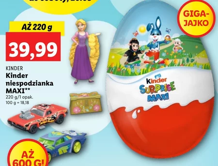 Jajko niespodzianka Kinder