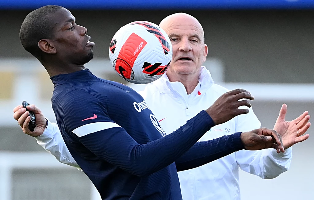 Paul Pogba na zgrupowaniu reprezentacji Francji Paul Pogba na zgrupowaniu reprezentacji Francji