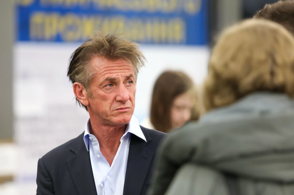 Sean Penn w Krakowie Sean Penn w Krakowie