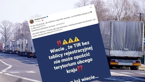 Magda Gessler podpowiada, jak blokować rosyjskie ciężarówki. To nielegalne?