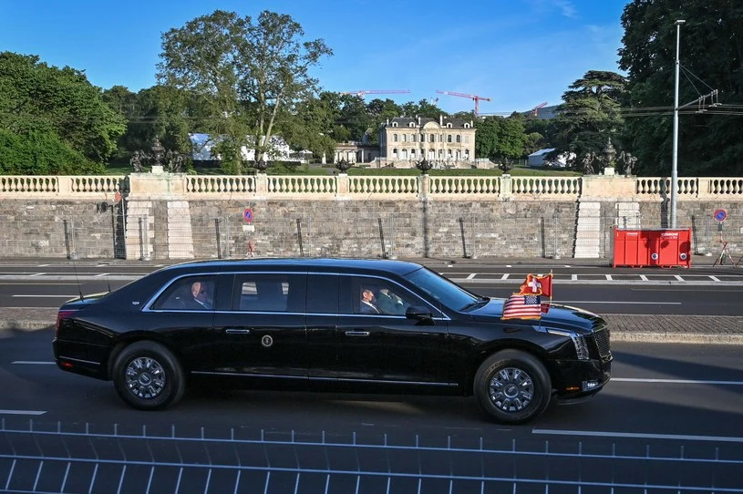 Cadillac One "The Beast" jest doskonale wyposażony. Cadillac One "The Beast" jest doskonale wyposażony.