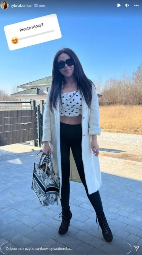 Sylwia Bomba w nowej fryzurze / Instagram @sylwiabomba