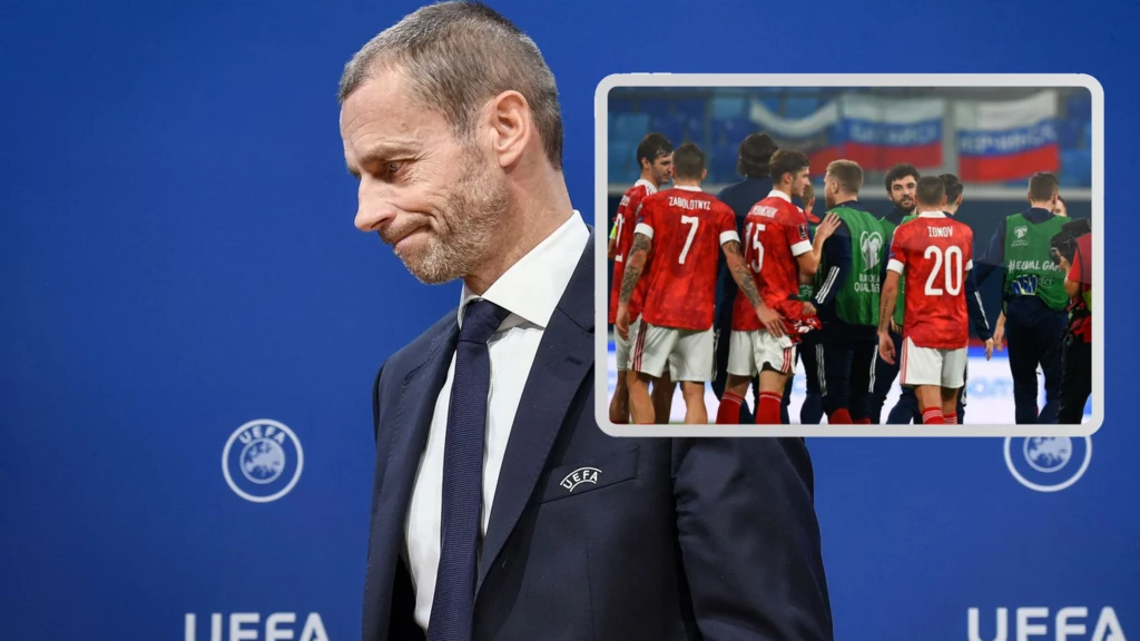 Prezydent UEFA Aleksander Czeferin