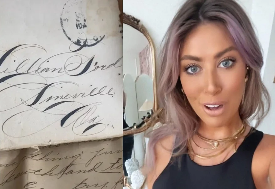 Chelsey Brown znalazła list z I wojny światowej