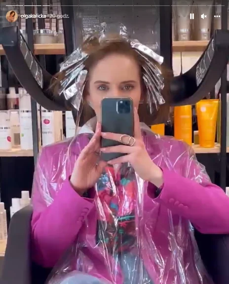 Olga Kalicka pochwaliła się nową fryzurą na Instagramie @olgakalicka/ Olga Kalicka pochwaliła się nową fryzurą na Instagramie @olgakalicka/
