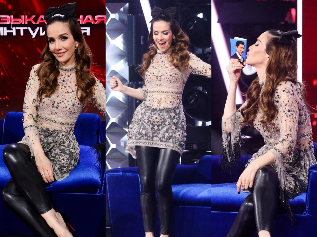 Natalia Oreiro w rosyjskim programie telewizyjnym