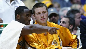 Stanisław Medwedenko i Kobe Bryant w czasach wspólnych występów dla Los Angeles Lakers