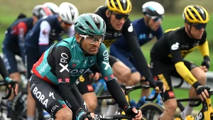 Cesare Benedetti w trakcie rywalizacji w wyścigu Dookoła Katalonii