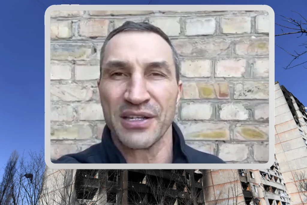 Wojna w Ukrainie. Wołodymyr Kliczko z kolejną, płomienną odezwą Wojna w Ukrainie. Wołodymyr Kliczko z kolejną, płomienną odezwą