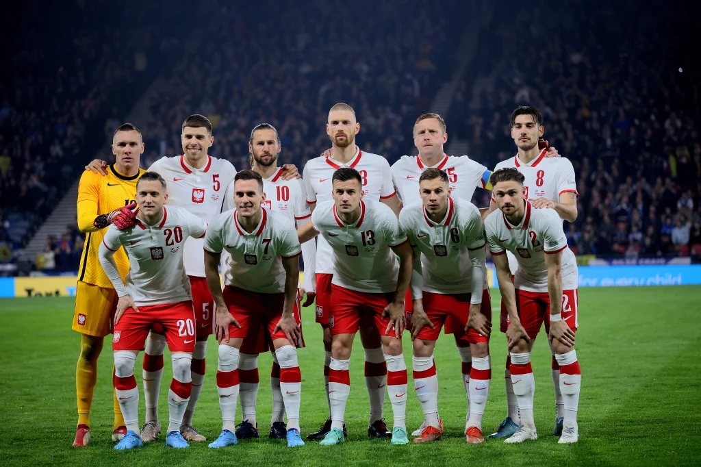 Reprezentacja Polski przed meczem ze Szkocją Reprezentacja Polski przed meczem ze Szkocją