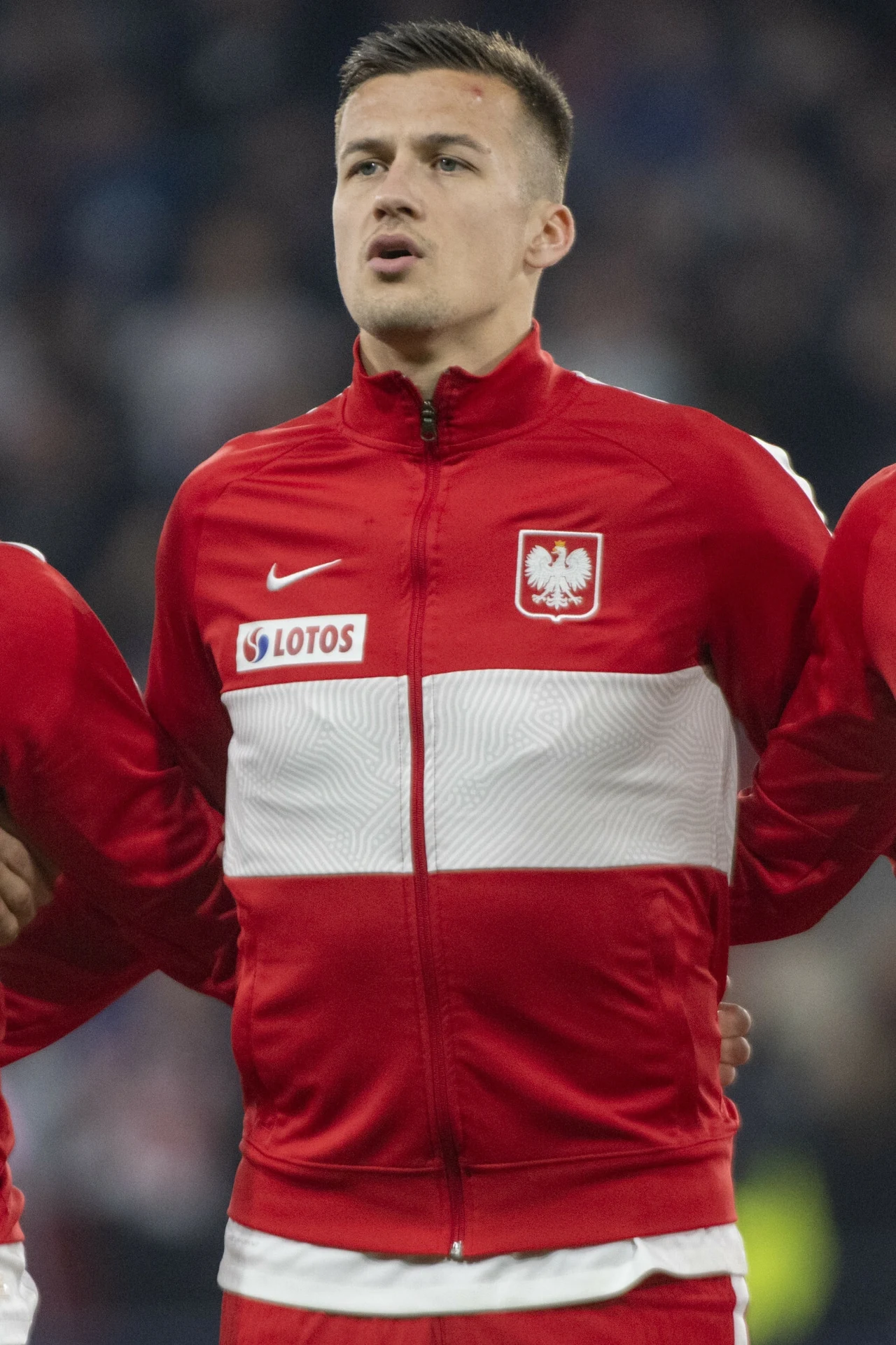 Arkadiusz Reca, mecz Szkocja - Polska Arkadiusz Reca, mecz Szkocja - Polska