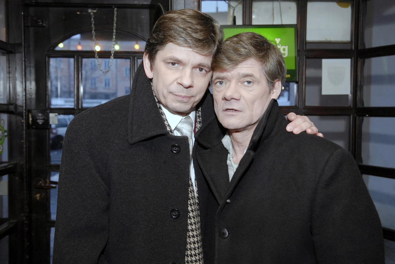 Filip Łobodziński, Henryk Gołębiewski w 2007 roku Filip Łobodziński, Henryk Gołębiewski w 2007 roku