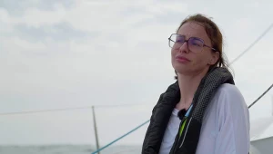 Maja Hirsch w programie "Przez Atlantyk"