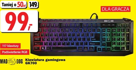 Klawiatura dla graczy Mad Dog