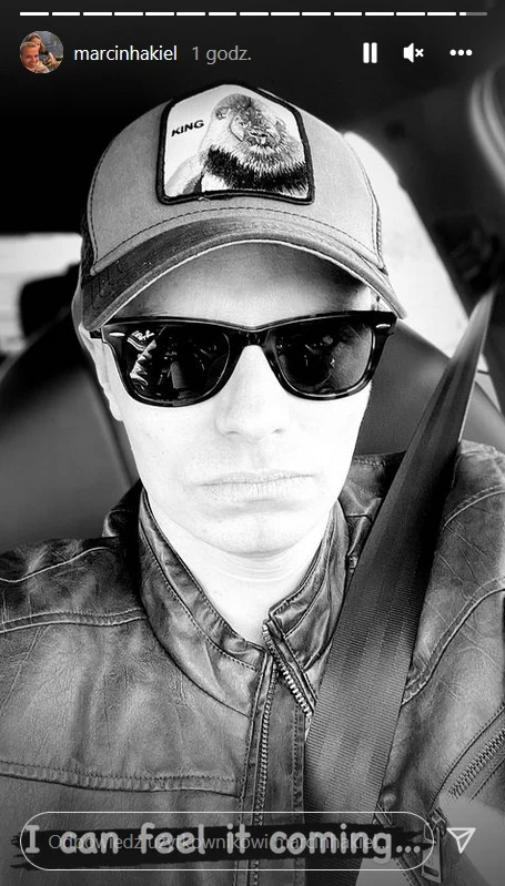 Marcin Hakiel zamieścił niepokojące zdjęcie