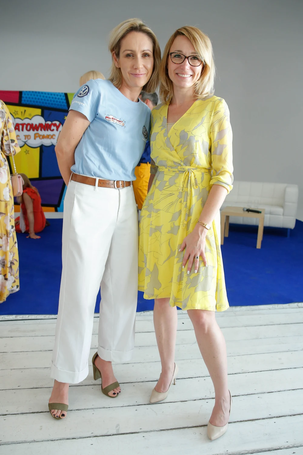Karolina Borkowska i Małgorzata Ochme w 2019 roku