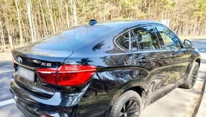 BMW X6 kilka godzin wcześniej skradziono w Niemczech