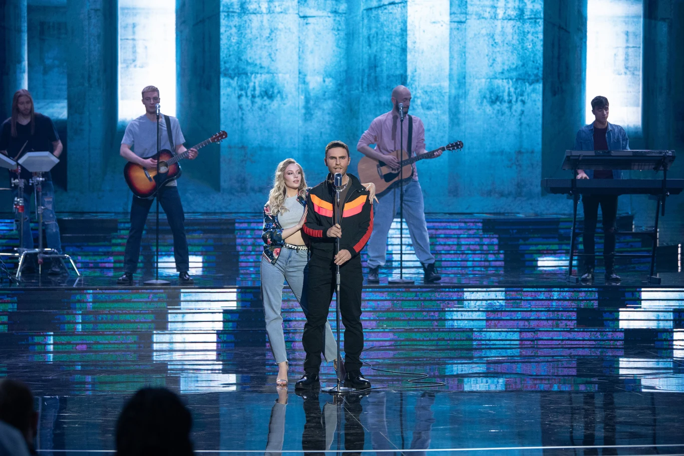 Maciej Radel jako Maroon 5 Maciej Radel jako Maroon 5