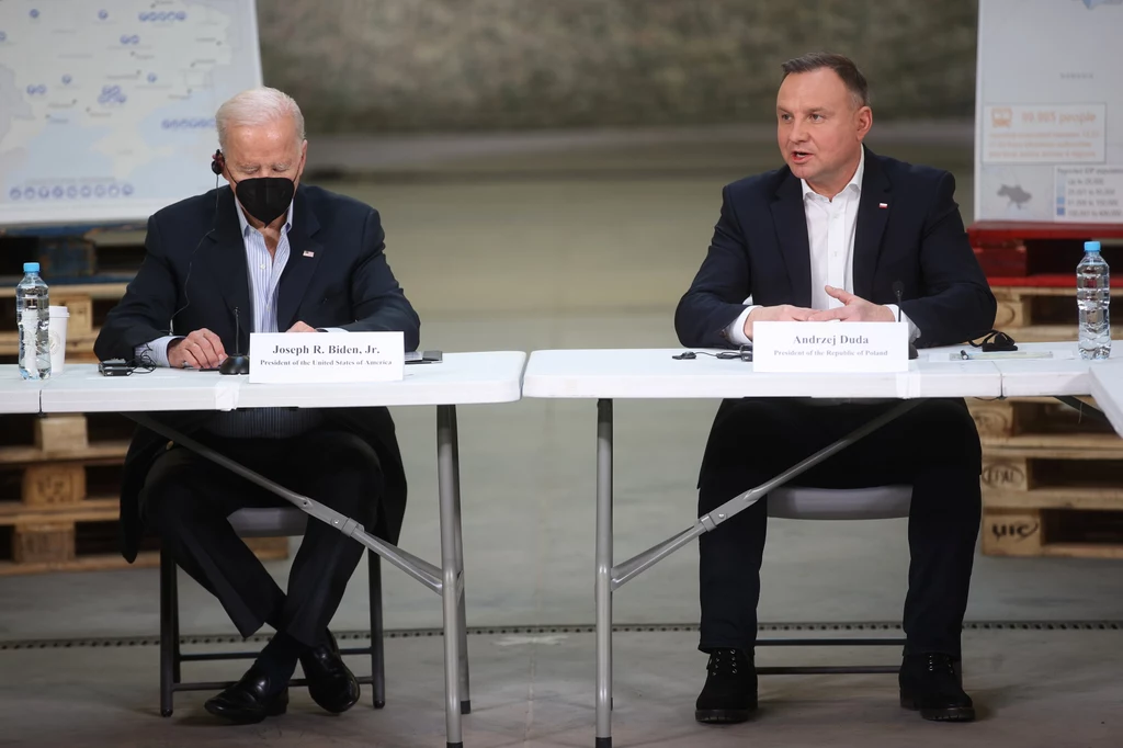 Joe Biden i Andrzej Duda Joe Biden i Andrzej Duda