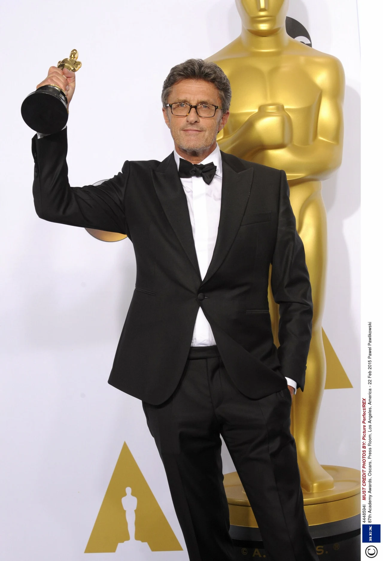 Paweł Pawlikowski w garniturze Tomasza Ossolińskiego Paweł Pawlikowski w garniturze Tomasza Ossolińskiego