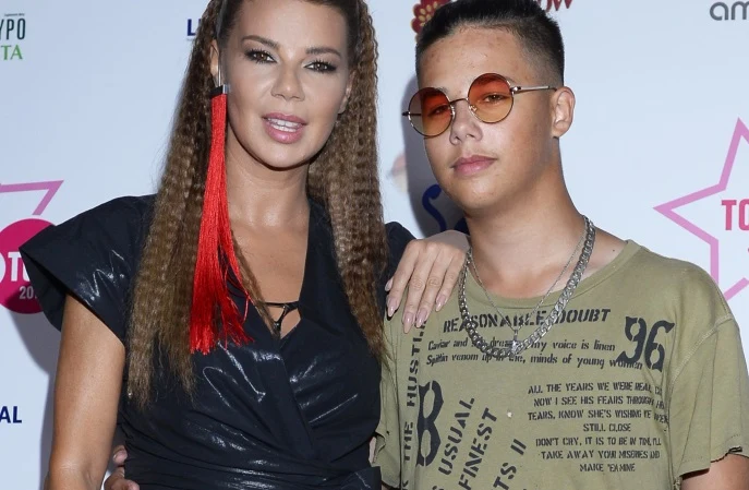 Edyta Górniak z synem Allanem Edyta Górniak z synem Allanem