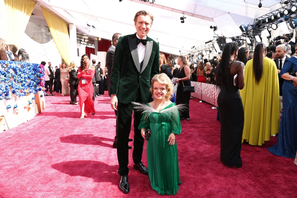 Anna Dzieduszycka i Tadeusz Łysiak na Oscarach 2022 Anna Dzieduszycka i Tadeusz Łysiak na Oscarach 2022