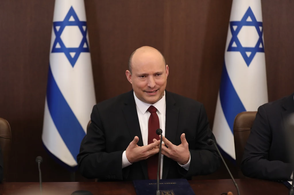 Premier Izraela Naftali Bennett Premier Izraela Naftali Bennett