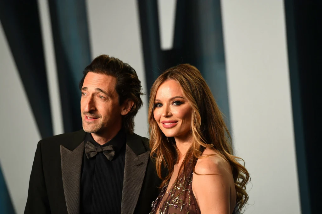 Adrien Brody i Georgina Chapman Adrien Brody i Georgina Chapman