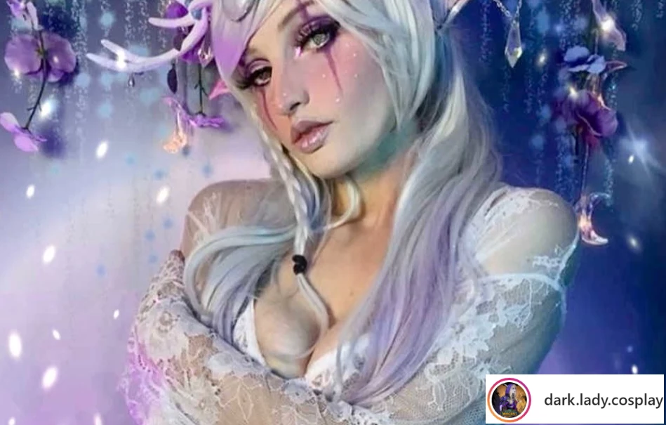 Dark Lady Cosplay - fragment zdjęcia zamieszczonego w serwisie Instagram.com na profilu @dark.lady.cosplay