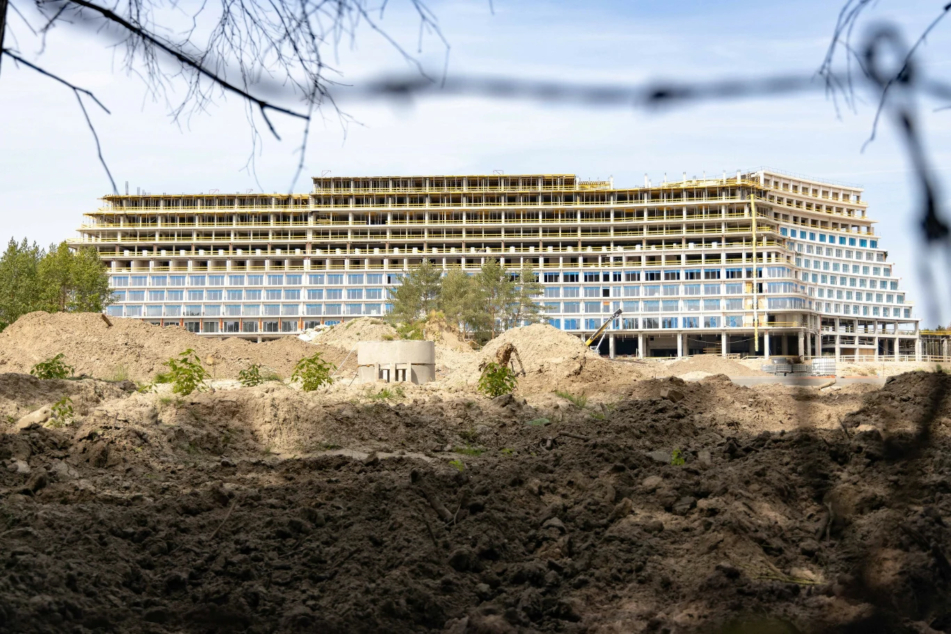 Budowa hotelu Gołębiewski w Pobierowie Budowa hotelu Gołębiewski w Pobierowie