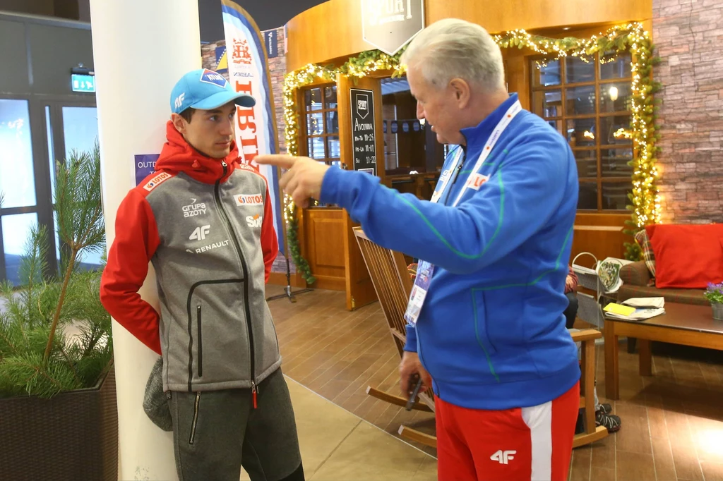 Kamil Stoch i Apoloniusz Tajner Kamil Stoch i Apoloniusz Tajner