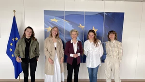 Von der Leyen rozmawiała z aktywistkami klimatycznymi. "Przyspieszyć transformację Europy"