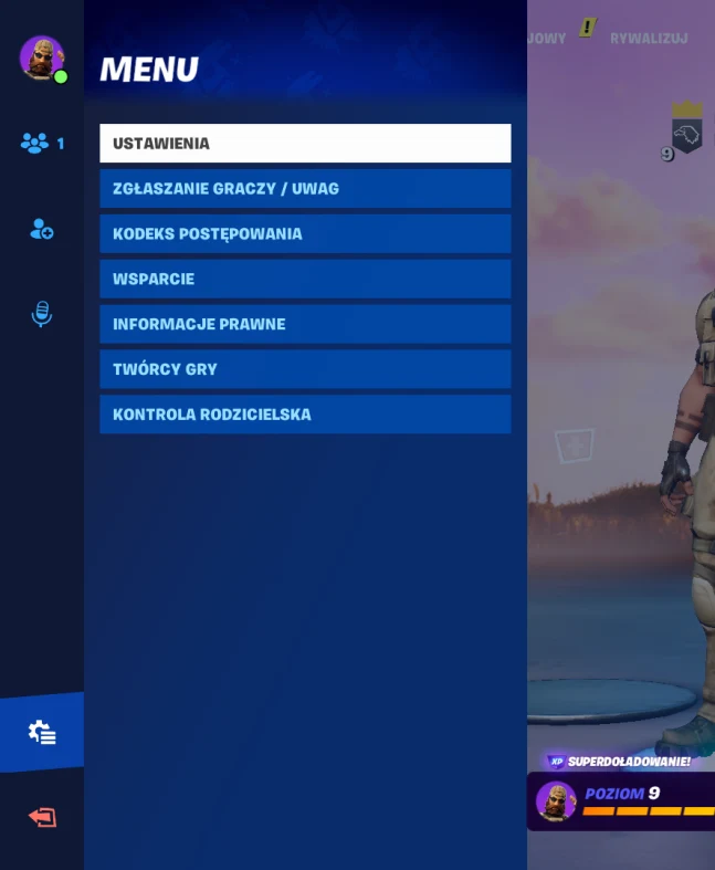 Fortnite umożliwia zaawansowaną personalizację graficzną w ustawieniach gry