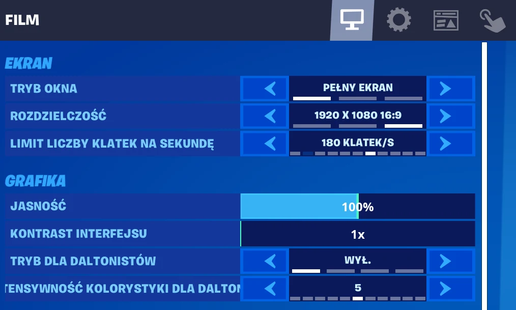 Limit ilości klatek powinniśmy uzależnić od monitora, którym dysponujemy