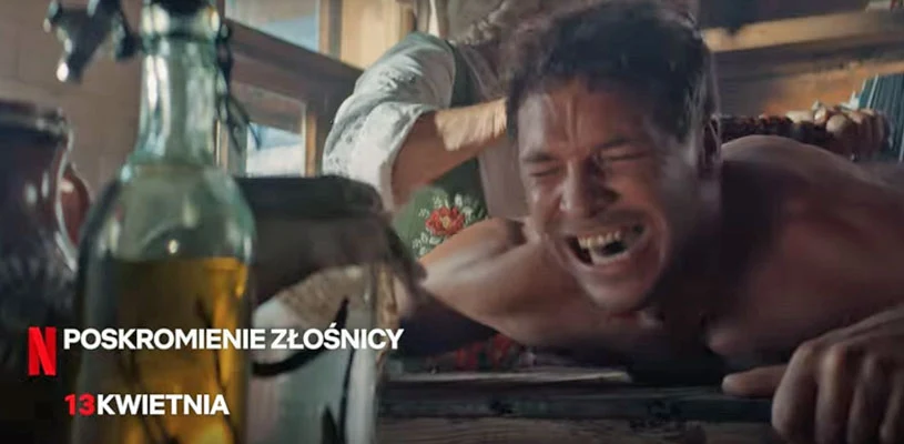Mikołaj Roznerski w filmie "Poskromienie złośnicy" Mikołaj Roznerski w filmie "Poskromienie złośnicy"