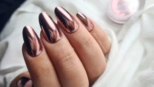 Lustrzany manicure. Przepiękny efekt na paznokciach